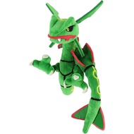 Sanei Boeki PP207 Pokémon All Star Collection Plush Toy, Rayquaza, Size S, W 7.5 x D 6.3 x H 7.9 Inc