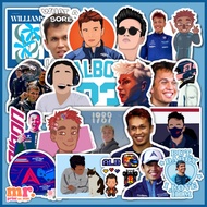 ALEX ALBON VOL 1 FORMULA ONE DRIVER WATERPROOF STICKER