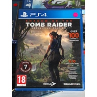 Shadow of the tomb raider Definitive Edition/Standrard ps4 used FREE SHIPPING UP TO RM20
