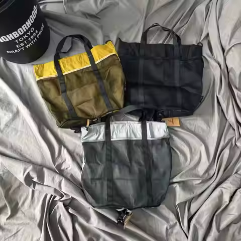 Splice Color Gramicci Hand Tote Bag Large Capacity Backpacks Men Women Street Casual Dual-purpose Fo