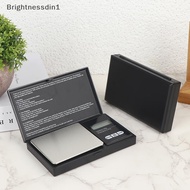 [Brightnessdin] Portable Electronic Scales Jewelry Gold Gram Weight Balance Jewelry Electronic Scale