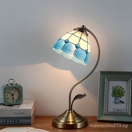 [NEW!]European-Style Pastoral Mediterranean Bedside Home Bedroom Study Table Lamp Decorative Lamps Retro Warm Creative Romantic