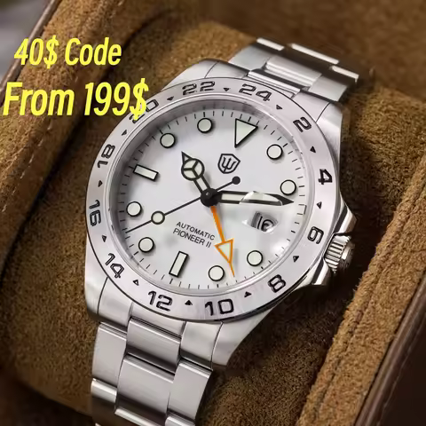 Watchdives WD16570B V2 Automatic Watch Hangzhou6460 37/40mm Sapphire 200M Waterproof BGW9 Lume Stain