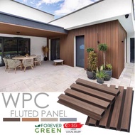 WPC Fluted Panel / Outdoor Wall Panel / Ceiling Panel / Wall Divider