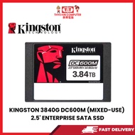KINGSTON 3840G DC600M (MIXED-USE) 2.5' ENTERPRISE SATA SSD