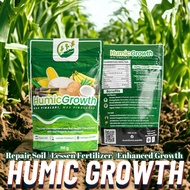 [NPK] 1 Kilo Humic Growth - Organic NPK and Foliar Fertilizer for Plants, Vegetables, Corn and Rice Better than Humus and Fulvic as Garden Soil Conditioner, Growth Enhancer and Flower Blooming (Pampabunga) Compatible with Amo, Anna, Canaan, MRJ and Hyfer!