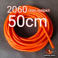 Karet Slingshot Ikan 2060 6mm Orange Premium