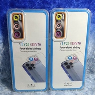 Clear Softcase Vivo V20 SE/Y70 Case Clear transparent silicone casing Rifa jaya acc