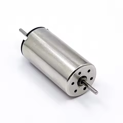 Dual Shaft Coreless Motor 1020 10mm Strong Magnetic DC Motor 6V-12V 6500RPM-13000RPM High Speed Engi