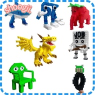 SHOOGEL  Printed Figure, Imaginative 67 Brainrot Figure Miniature Craft Decoration,  Horror Game The