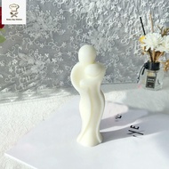 XUNJIE Healthy Handmade Resin Epoxy Statue Lover Ornament Candle Mold Home Decoration Silicone Mold Hug Couple Mold