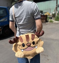 PILI GILI x 酷樂村 - Bobo 絨毛斜背/後背兩用包 霹靂正版授權