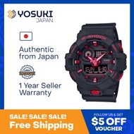 CASIO G-SHOCK GA-700BNR-1A GA-700 Series Digital Casual World time Calendar Black Red  Wrist Watch For Men from YOSUKI JAPAN / GA-700BNR-1A (  GA 700BNR 1A GA700BNR1A GA-700 GA-700BNR GA-700BNR- GA 700BNR  GA700BNR )