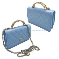 CHANEL 全新現貨 WOC with Chain and Metal Handle