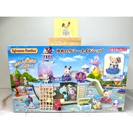 New Limited Sylvanian Mermaid Ship Baby Fennec Set With Fox