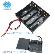 Battery Holder / Casing with On & Off Switch Single / 4 Slot 6V 4AA Battery CaseMIAO MING
