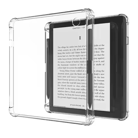 Soft TPU e-Reader Case Transparent Protective Cover Funda For Kobo Libra2/Clara2E/ Elipsa/Elipsa2E/S