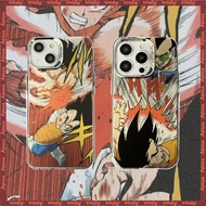 animation Dragonball Super Saiyan label Electroplated photo frame Phone Case Suitable for IPhone17 1