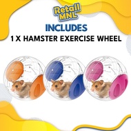 Retailmnl Hamster Running Exercise Wheel Ball Pet Toy for Small Animal Hamster Rat Chinchilla Mice Jogging Training Plastic