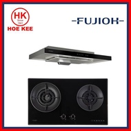 Fujioh FH-GS 7020 SVGL Glass Hob + Fujioh Slimline Hood FR-MS1990 GBK