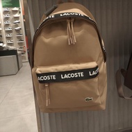 Tas Ransel Lacoste Original - Coklat
