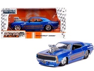 Jada Toys BIGTIME MUSCLE 1969 CHEVROLET CAMARO 1:24 Diecast Car ( Blue )# 31323