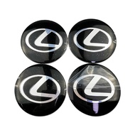 4PCS 56mm Car Wheel Center Hubcap Emblem Stickers Decoration For Lexus nx200t ct200h RX350 GX470 IS3