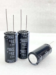 Capacitor 2200UF 35V ELNA 125C (แพ็ค 1ตัว10ตัว) ขนาด16x36mm แท้-ใหม่จากโรงงาน #คาปาซิเตอร์ #Capacito