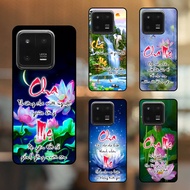 Xiaomi 13 Pro 5G phone case with black border Parents Calligraphy