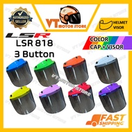 💥LSR VIRAL💥🔥LSR 818 (3 BUTTON) SGV / MHR / MS88 / APOLLO 🔥[CLEAR VISOR] LSR 818 (3 BUTTON) COLOR CAP