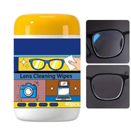 40PCS Lenses Phone Screen Cleaning Wipes Camera Lenses Anti fog Wet Wipe Disposable Wiping Eyeglasse
