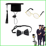 Graduation Outfit Porch Geese Graduate Costume for Porch Geese Lawn Figurine Decor Clothes Patio Dec