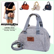 Amora Bag/Synthetic Burlap Puffing Bag/Synthetic Burlap Puffing Handbag
