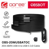 OBSBOT 20M (65FT) USB-A TO USB-C 3.0 CABLE (OBS-20MUSBATOC)