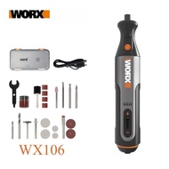 Worx WX242/WX240.7/WX240/WX106 ไขควงไฟฟ้าชุดสว่านไร้สายอัจฉริยะไขควง USB ชาร์จเครื่องมือ
