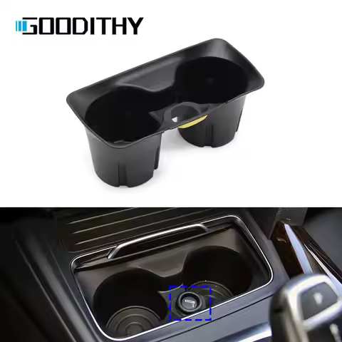 Center Console Drink Water Cup Holder Central Storage Table Insert Cover For BMW F30 F31 F32 F33 F34