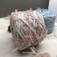 DIY Crochet Yarn Fancy Mixed Yarn Hyuna Style Hand Blended Yarn Thick Yarn