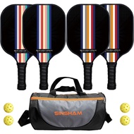 Pickleball Full Set pickleball Racket Graphite Carbon Fiber Racket pickleball Hole Racket Beach Racket