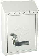 kippen 10005BC Iron Letterbox Cream 300 x 210 x 70 mm