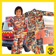 【🔥READY STOCK🔥】BOMBA FIREMAN - KIDS PLAY SET KIDS COSTUME AMBITION PRETEND PLAY PHOTOSHOOTING KOSTIU