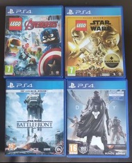 PS4 PS5 playstation game Lego Star Wars the force awaken Avengers Battlefront Destiny