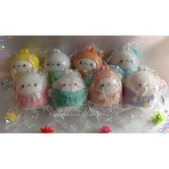 GANTUNGAN Molang Squishy Keychain