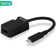 Llano USB-C to VGA HDMI Adapter Type C to VGA HDMI Converter USB 3.1 Type C To VGA Adapter video Com