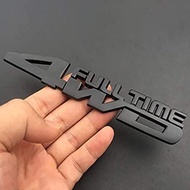 Emblem Badge Metal Sticker Full Time 4Wd Jeep Offroad 4X4