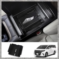 (L A T Z) Center Console Organizer Storage Box Interior Accessories Armrest Storage Box for  Alphard 40 Series 2023+