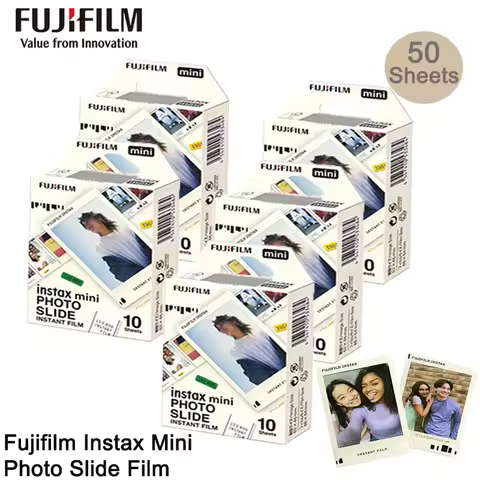 Fujifilm Mini Photo Slide Instax Film 10-50 Sheets For Instax Mini 13 Film For Mini 12 EVO SE 41 Lin