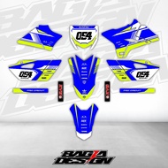 YZ85 OLD STICKER NEW DECAL YZ 85 NEW BEBEK STANDARD DECAL STICKER YZ 85 NUMBER 66