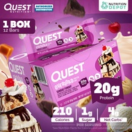 โปรตีนบาร์ Quest Protein Bar Overload 1 Box (12 ชิ้น )