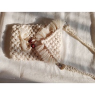 Calla macrame bag by Hazmi