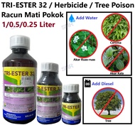 FARMCOCHEM Tri-Ester 32 [250ml/500ml/1L] / Tri Ester Herbicide / Poison Kill Tree / Racun Rumpai /Ra